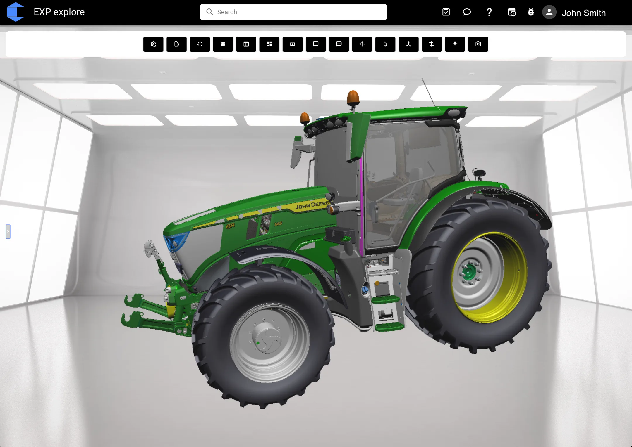 explore Platform · 3D Digital Twin Viewer